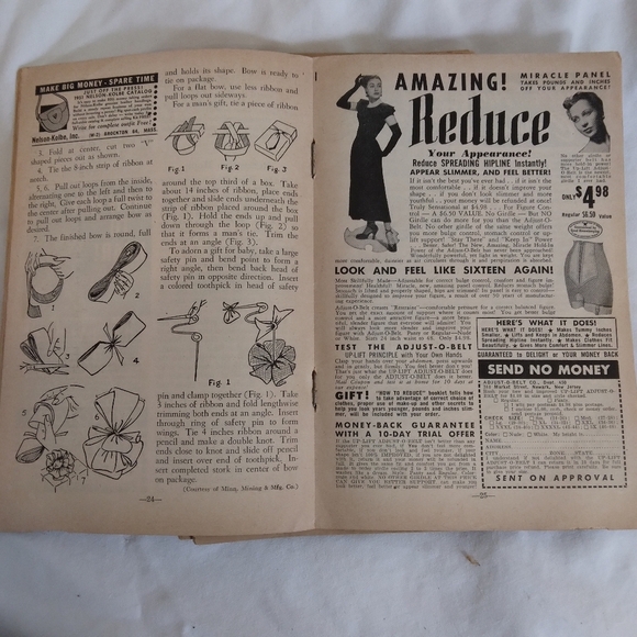 Vintage The Workbasket Magazine 1951 Patterns Recipes Ephemera Craft Crafting - Picture 7 of 11